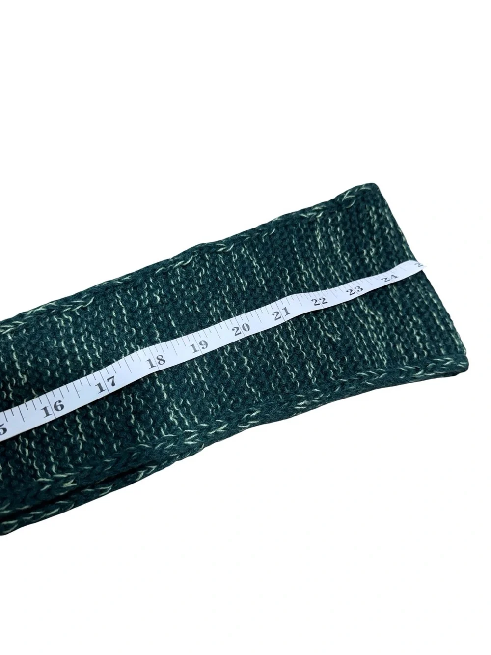 Sophie Green Cashmere Scarf Womens Handmade Knit Neck Warmer Soft Cozy Gift